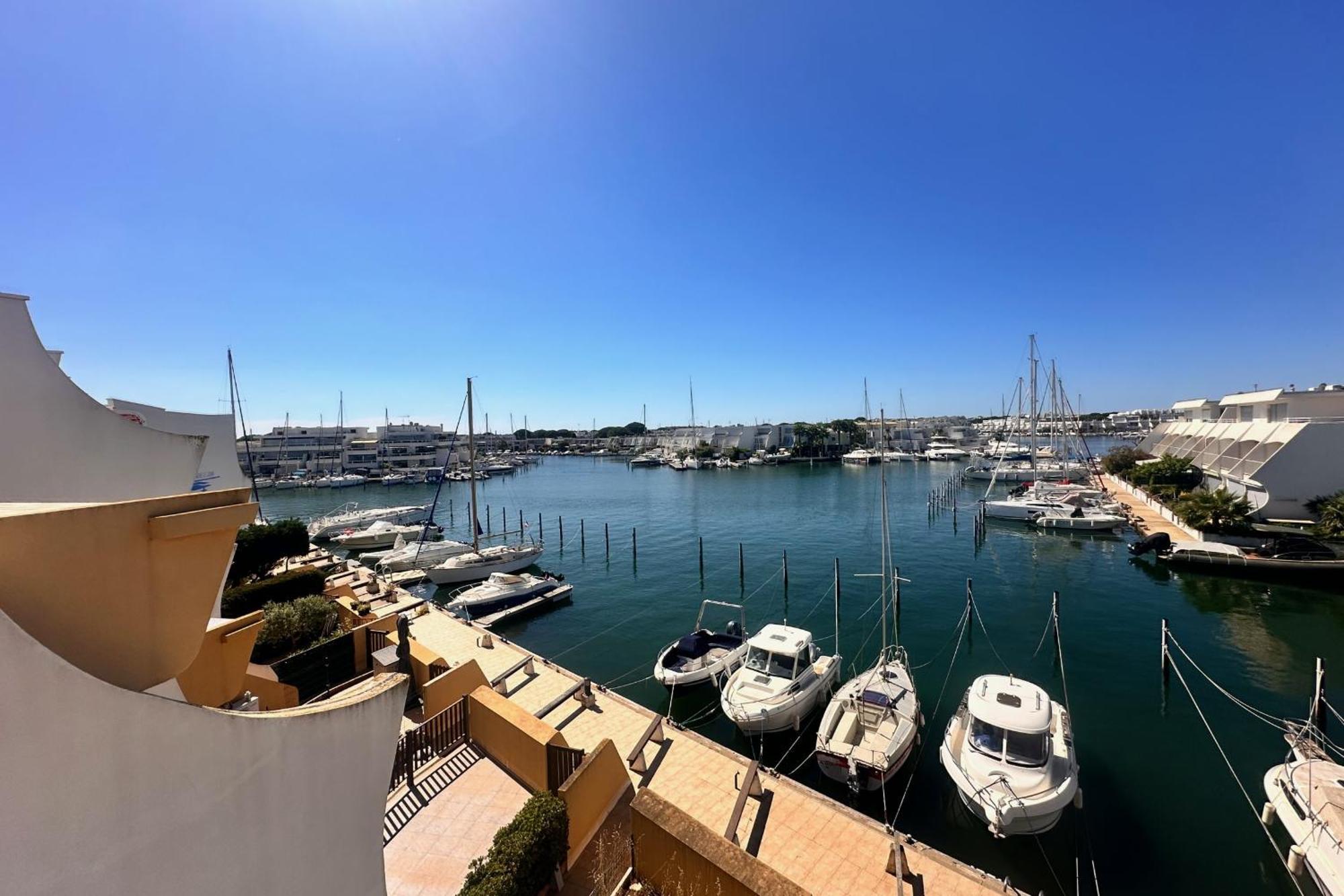 Le Plaisancier - Terrasse Vue Sur Le Port De Plaisance Parking Apartment Le Grau-du-Roi