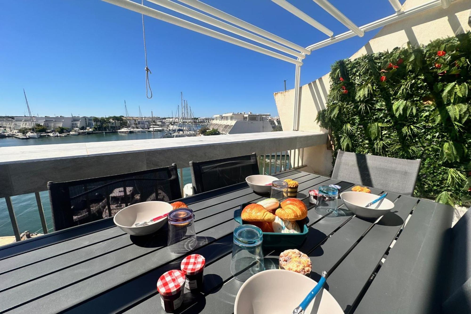 Le Plaisancier - Terrasse Vue Sur Le Port De Plaisance Parking